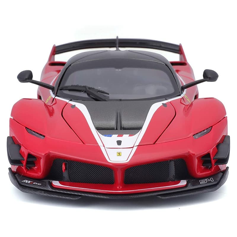 Bburago Ferrari FXX K EVO54 1/18 Die-Cast Car - Red thumbnail 2