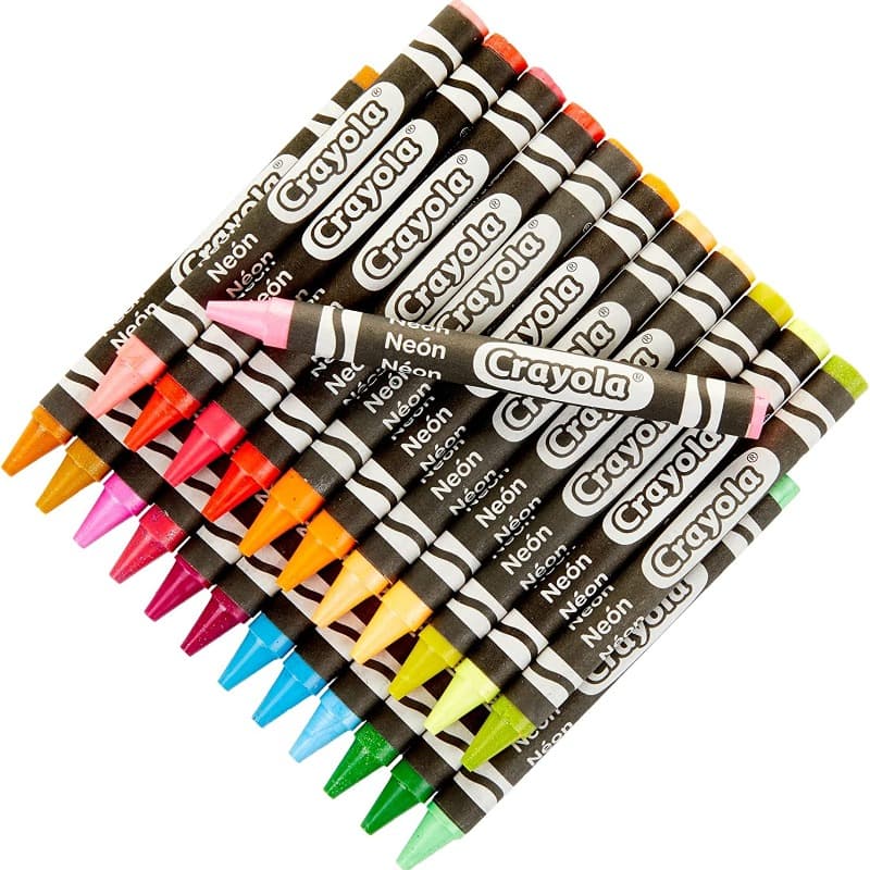 Crayola Neon Crayons 24 Colors thumbnail 4
