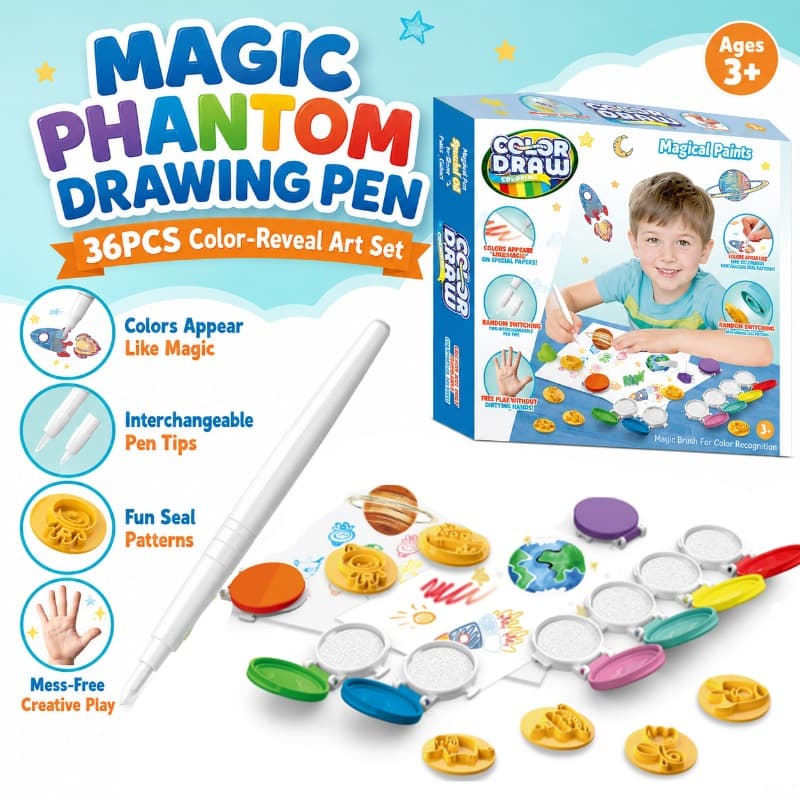 Vanilla Magic Brush Mess Free Drawing Mat