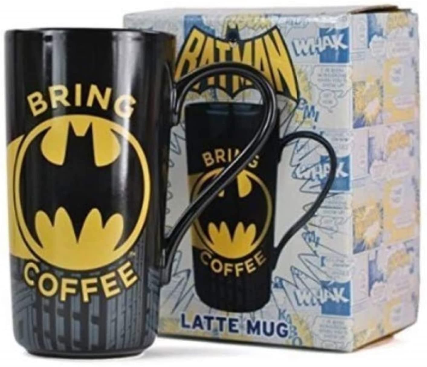 DC Comics Mug Latte Batman - Bring Coffee thumbnail 2