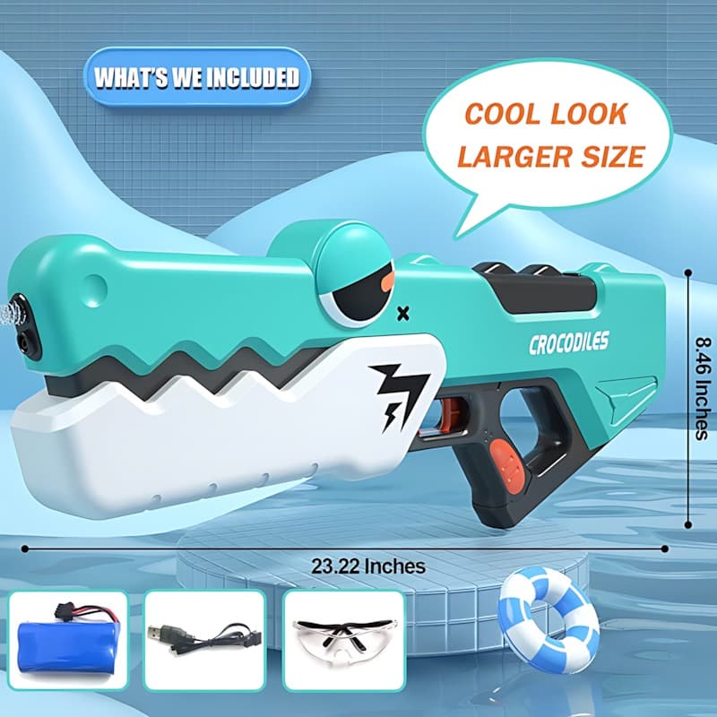 Beluckier Water Gun - Green thumbnail 2