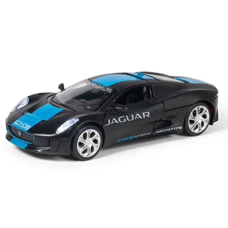 D-Powe Jaguar Diecast Car - Black