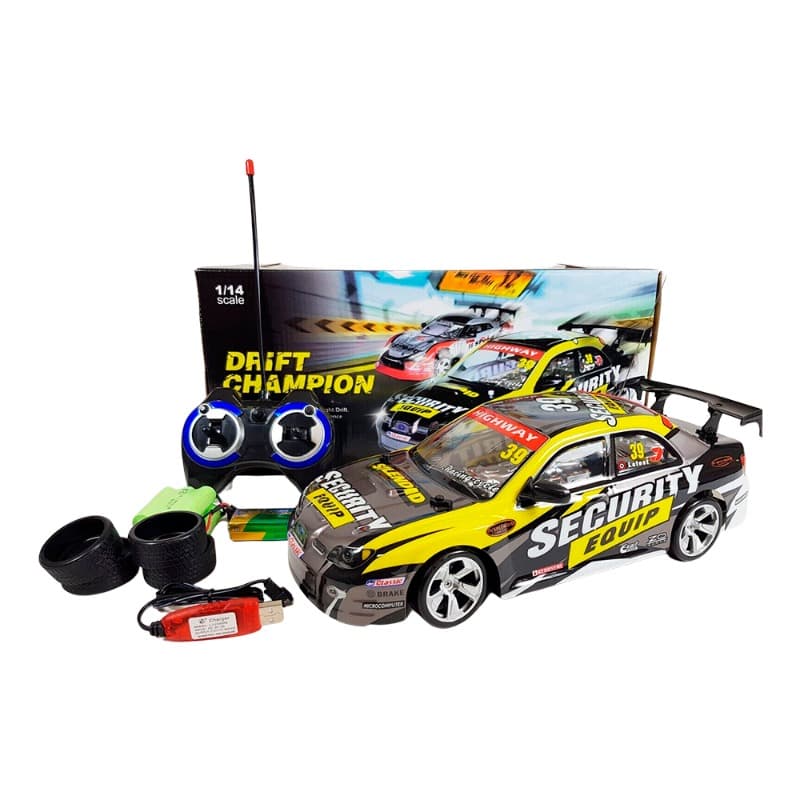 Crazon 1:14 4WD Drift Car With Light - Yellow