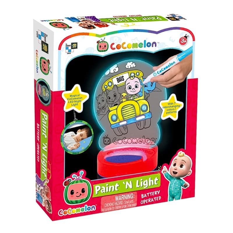 Cocomelon Paint N Light Kit