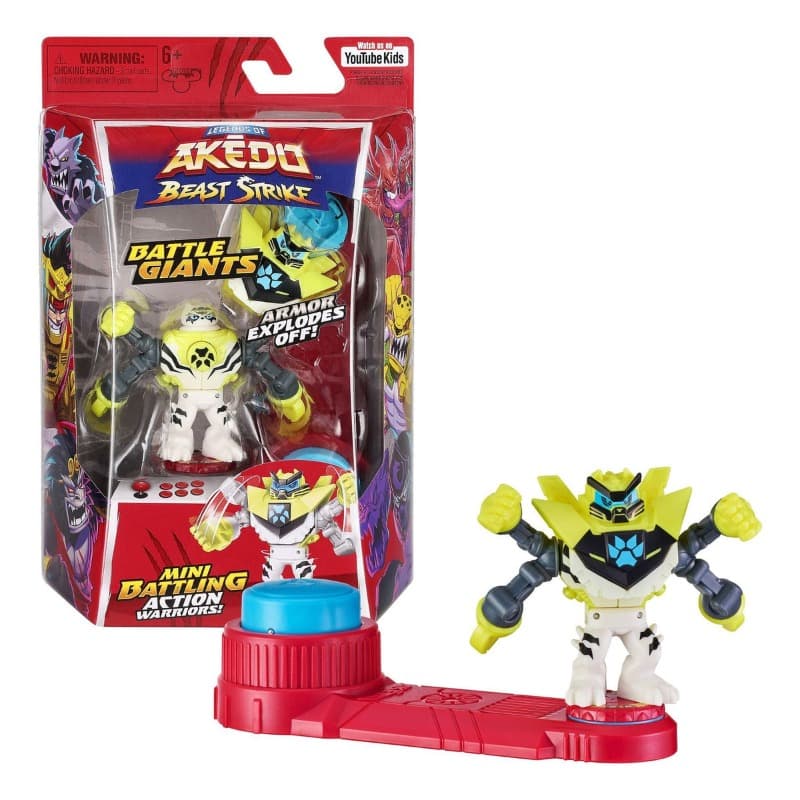 Akedo Beast Strike Battle Giants Single Pk White Paw thumbnail 5