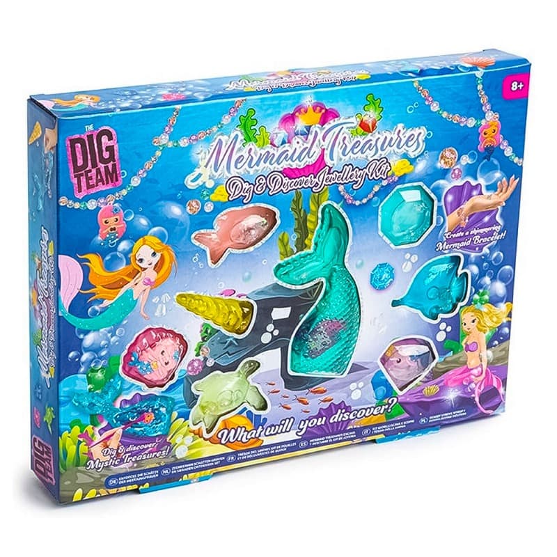 Dig Team Mermaid Treasures Dig & Discover Jewellery Kit