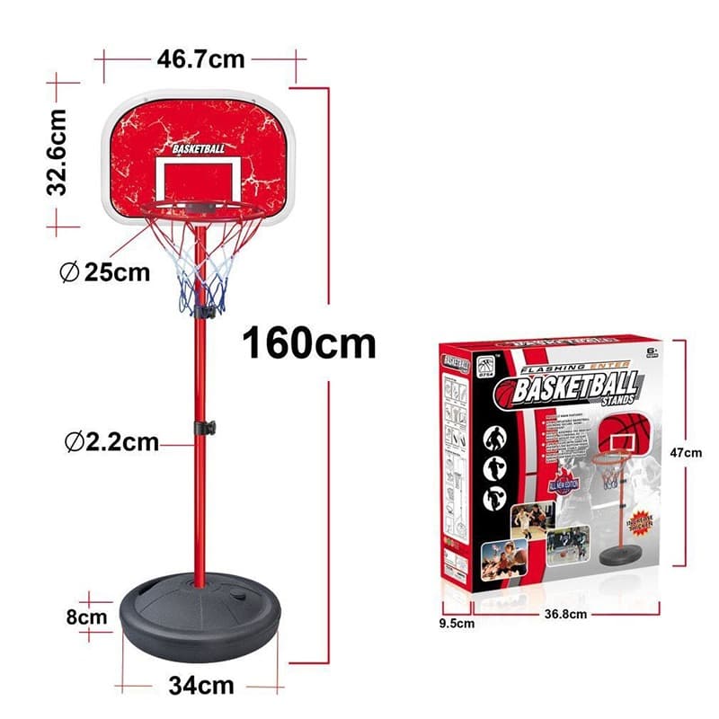 Flashing Enter Basketball Stands - 160 Cm thumbnail 4