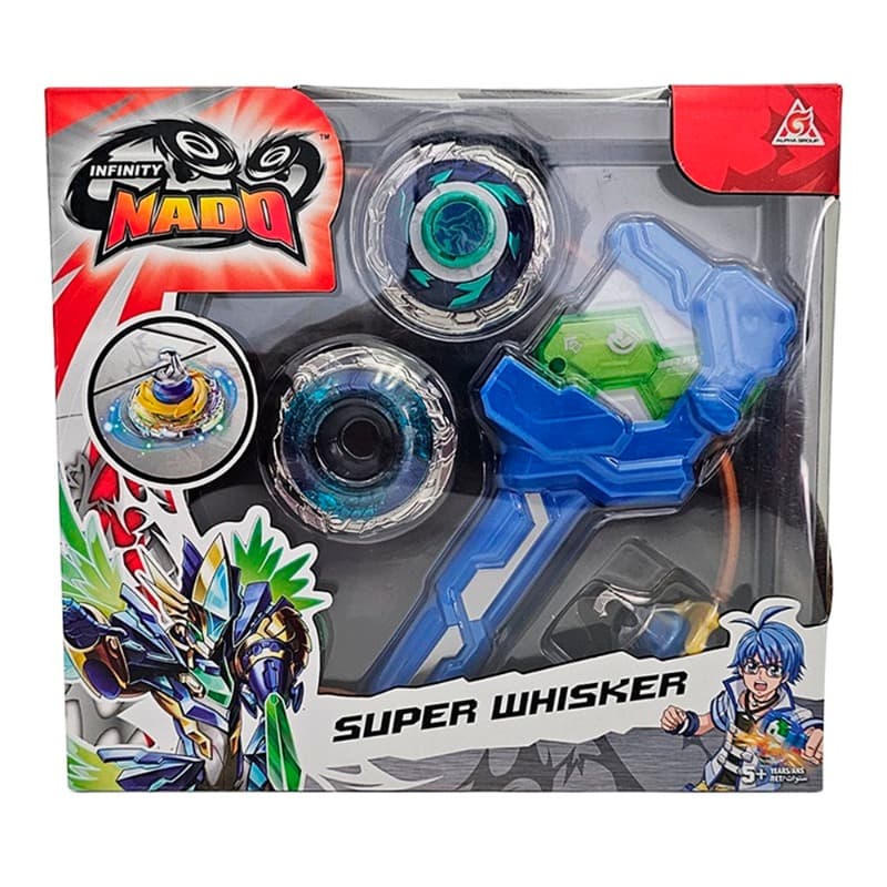 Infinity Nado Spinning Athletic Series Launcher Set - Super Whisker