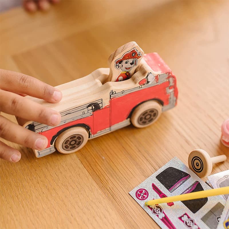 Melissa And Doug Paw Patrol Wooden Craft Kit thumbnail 3