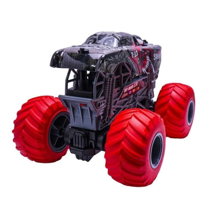 Crazon 2.4G 1:18 Oversize Wheel Cross-Road - Red thumbnail 2