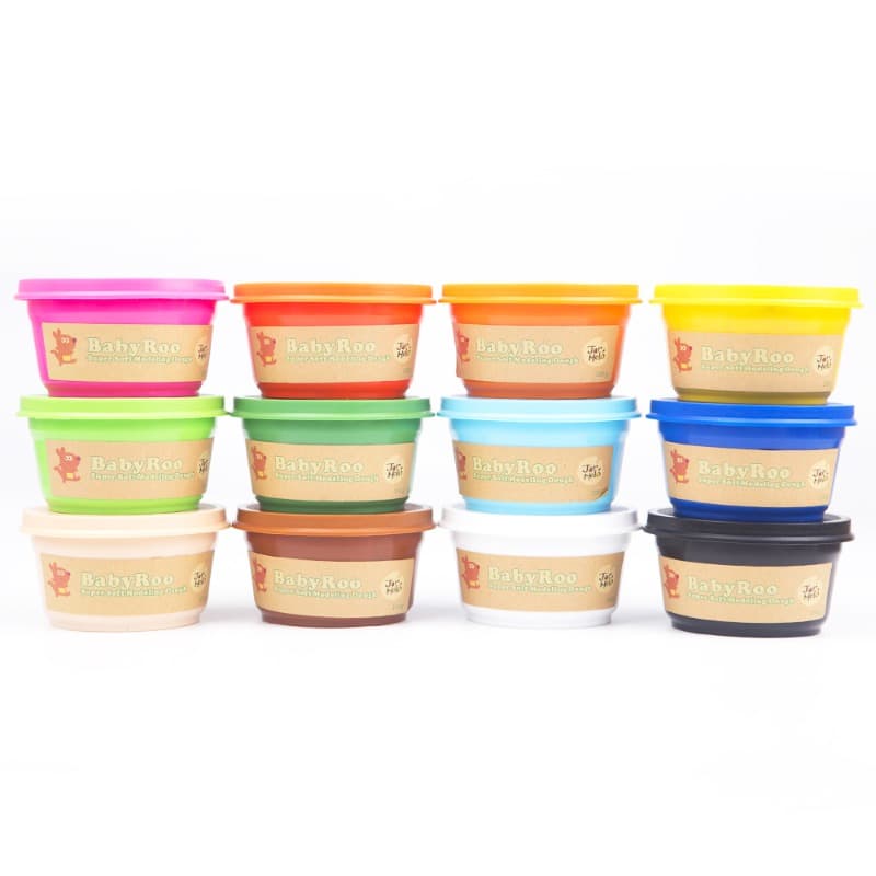 Jar Melo - Modelling Dough 12 Colours thumbnail 2