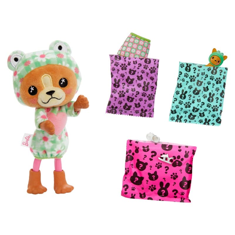 Barbie Cutie Barbie Reveal Chelsea Doll with 6 Surprises Green thumbnail 3