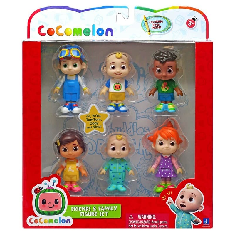 Cocomelon Family Set Figures - 6 Pack