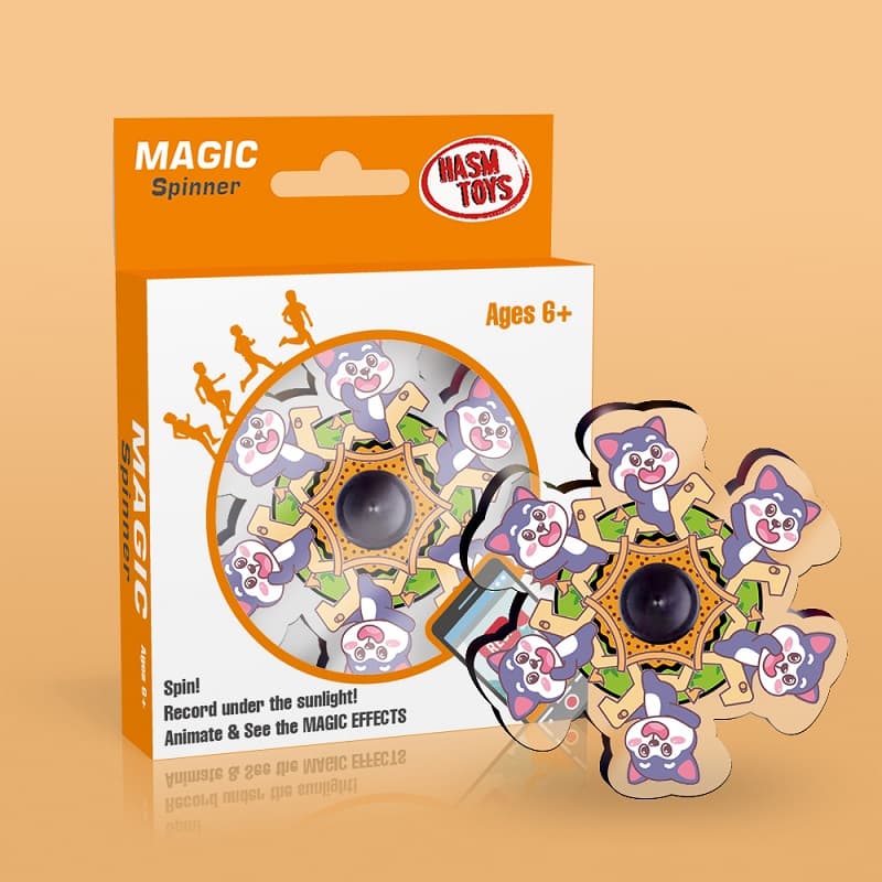 Magic Spinner Anime Cat