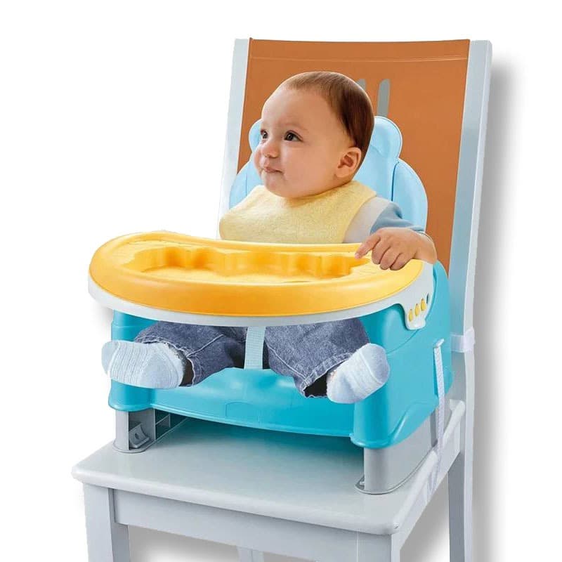 2 In 1 Baby Booster Seat with Table Blue thumbnail 3
