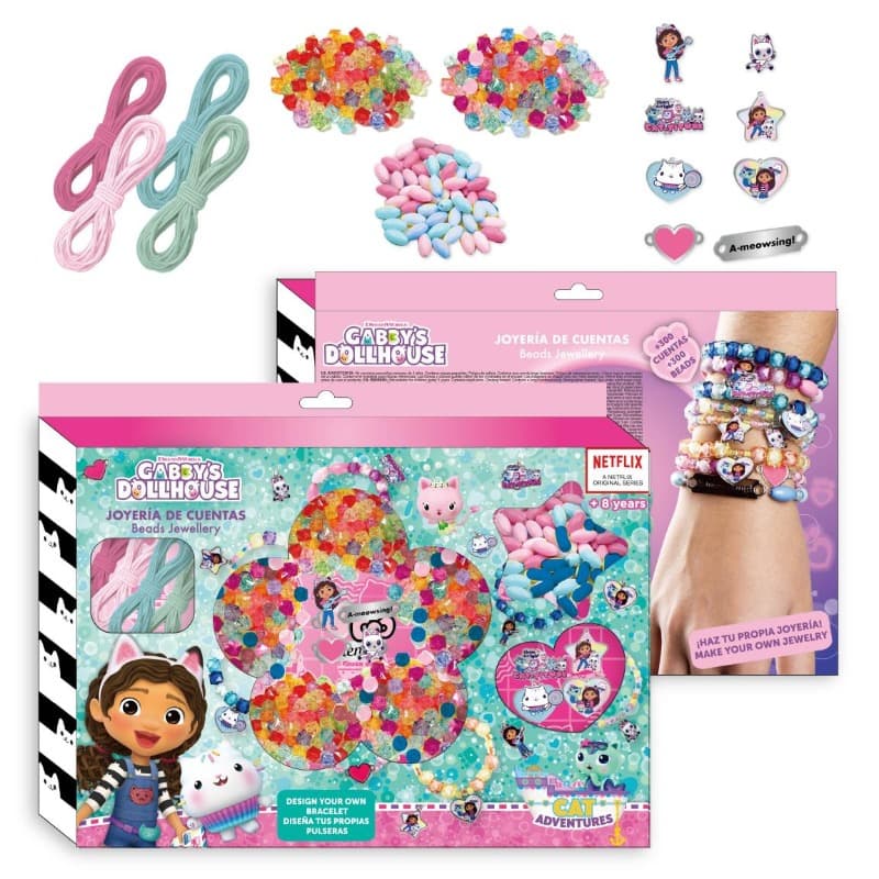 Gabbys Doll House Diy Beauty Set Bracelet Gabbys Doll For Kids