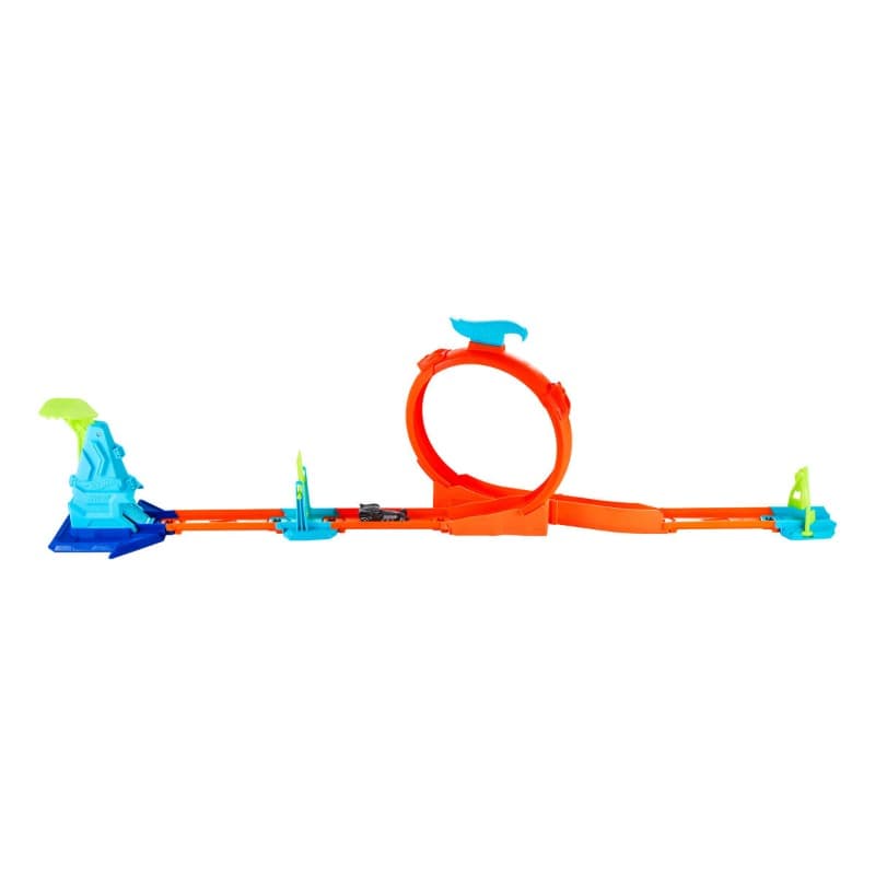 Hot Wheels Toy Car Track Set Build a Stunting Circuit thumbnail 3