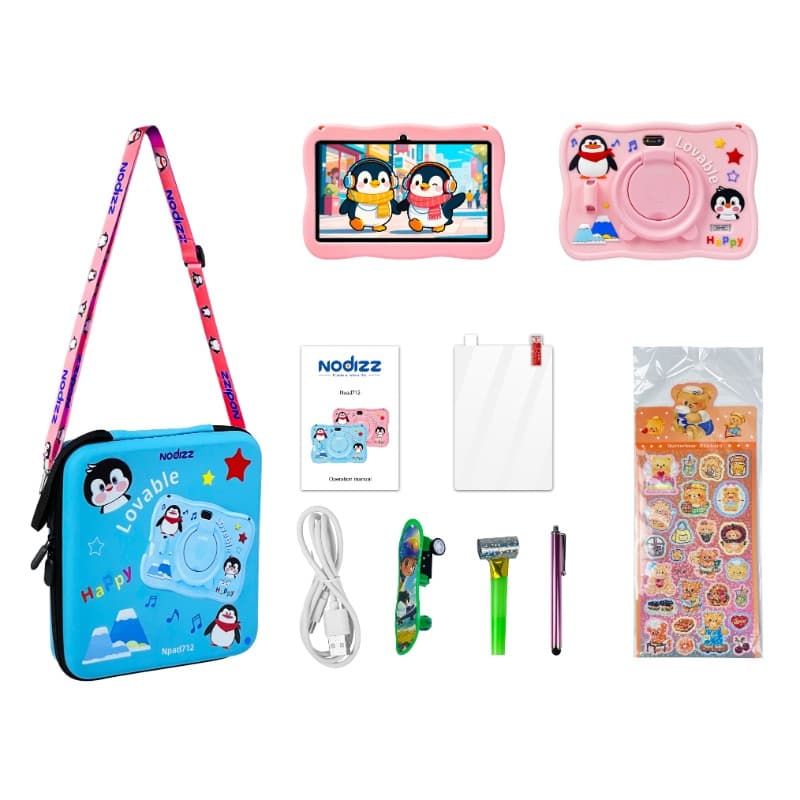 Kids Tablet 6.95 inches 4+128GB Pink thumbnail 3