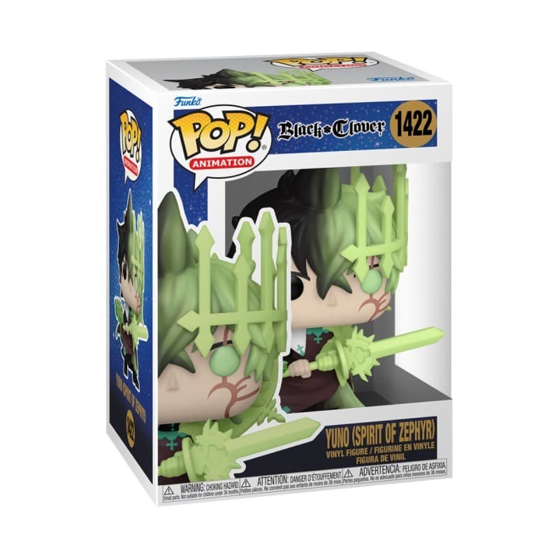 Funko Pop Animation Black Clover - Yuno (Spirit of Zephy)