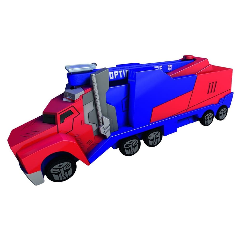 Small Transformers Car Mission Racer Optimus Prime thumbnail 3