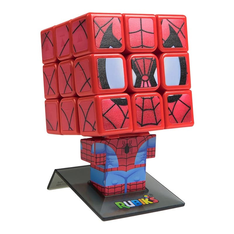 Rubik's Cubers Marvel Spider-Man Cube thumbnail 2