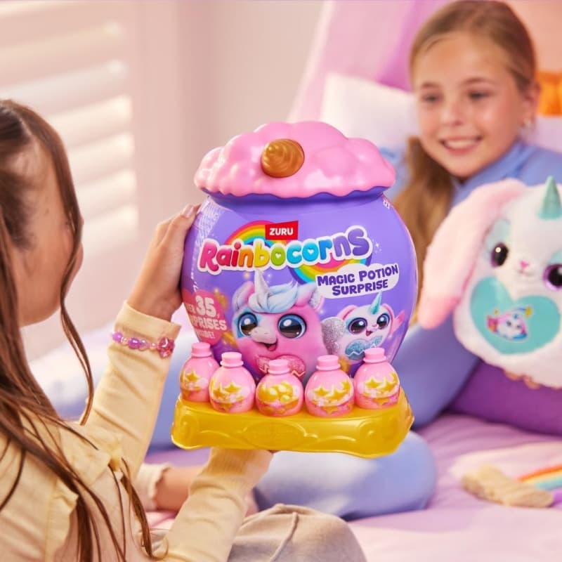 Rainbocorns Magic Potion Surprise Series 1 Magic Axolotl Plush Surprise Toy thumbnail 2