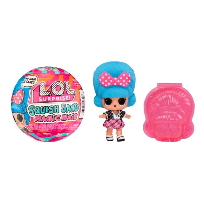 LOL. Surprise Squish Sand Magic Hair Tots Multi Shapes