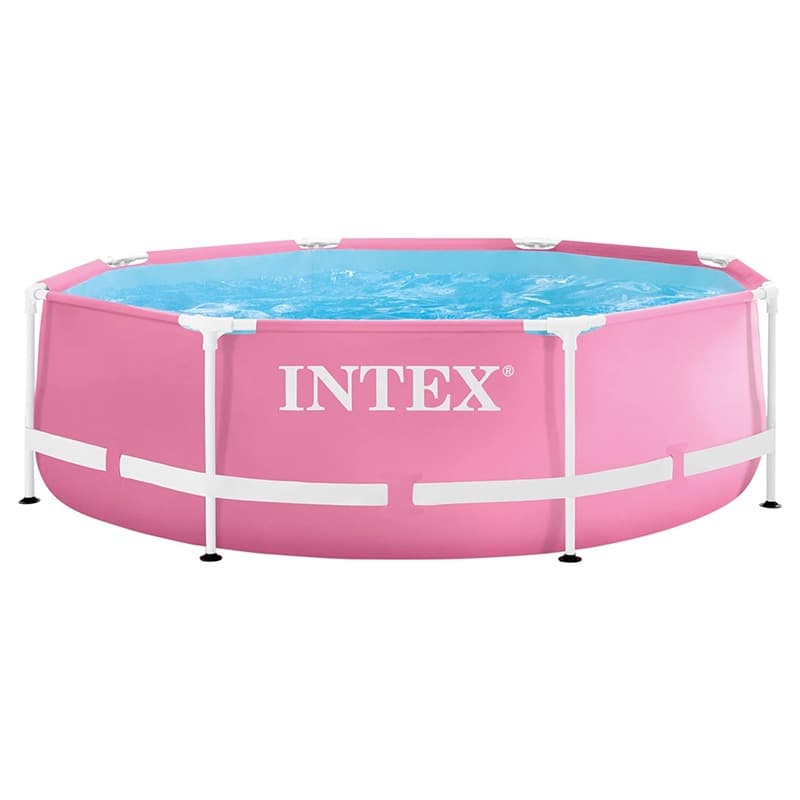 Intex Pink Metal Frame Pool