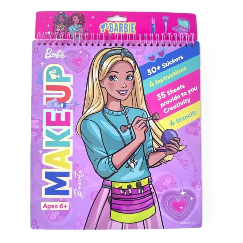 Barbie Make up Activity Portfolio Set