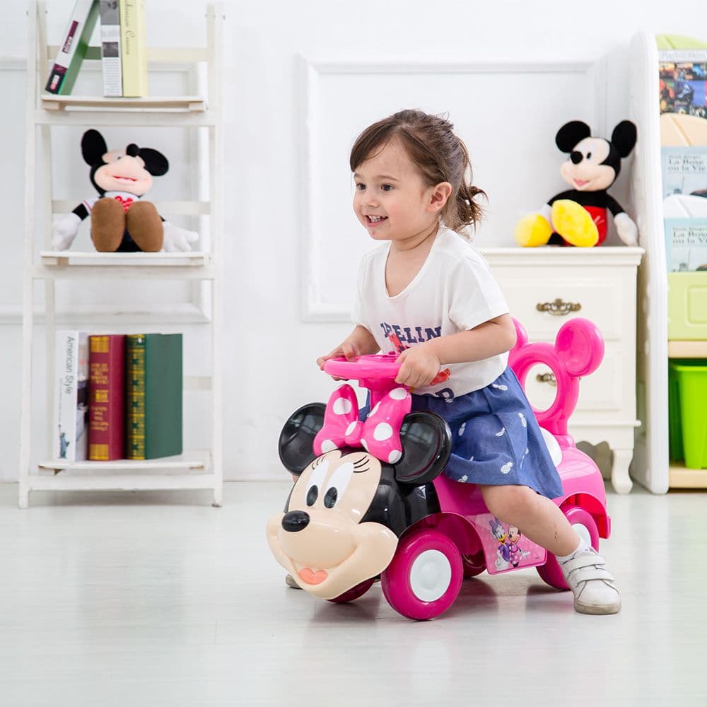Disney - Minnie Mouse Foot To Floor Ride on - Pink thumbnail 2