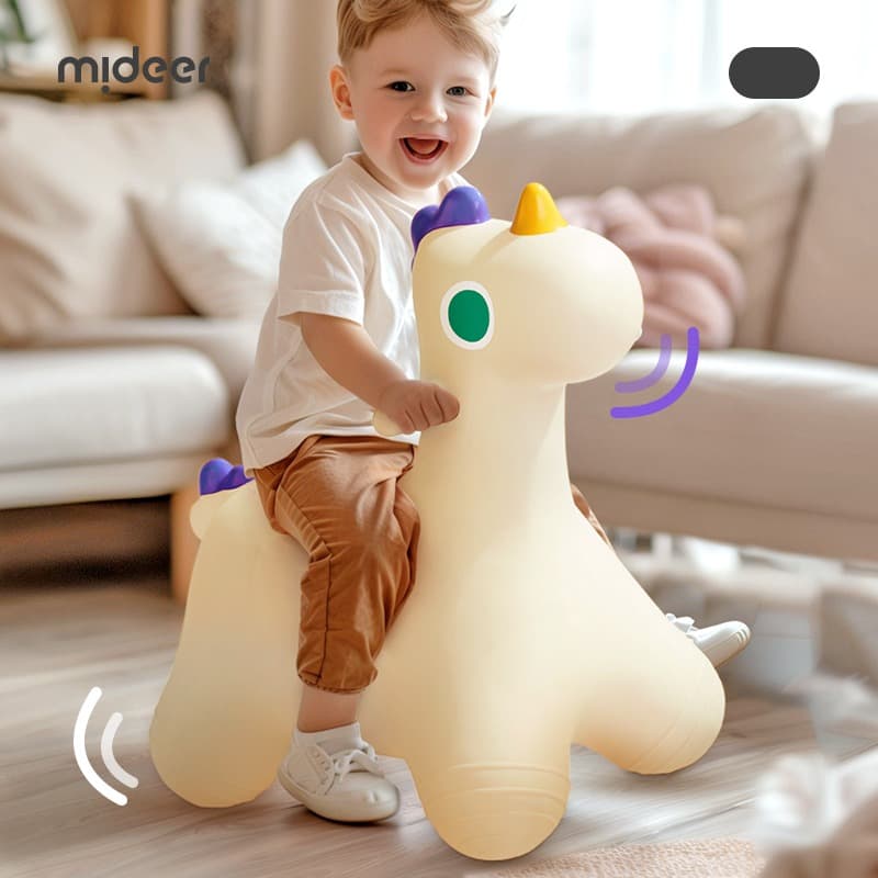 Mideer Sensory Training Bounce Jumper Unicorn Hopper Toy for Kids thumbnail 5