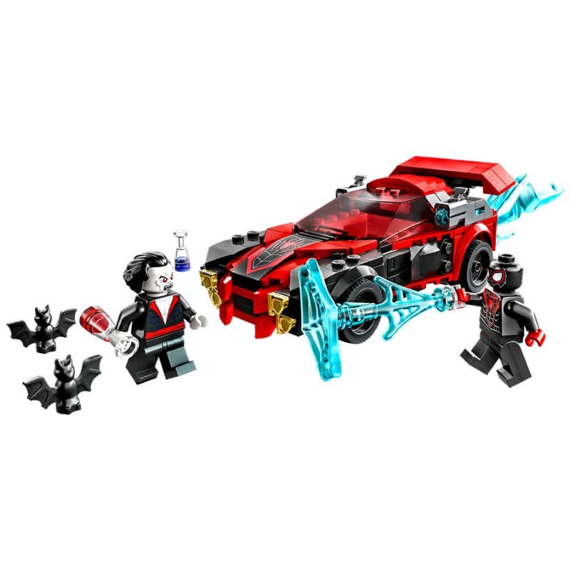 LEGO Marvel Miles Morales VS Morbius Building Toy Set - 220 Pcs thumbnail 2