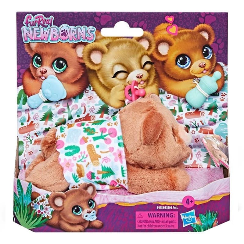 Furreal Friends Bear Interactive Plush Toy Sound - Brown