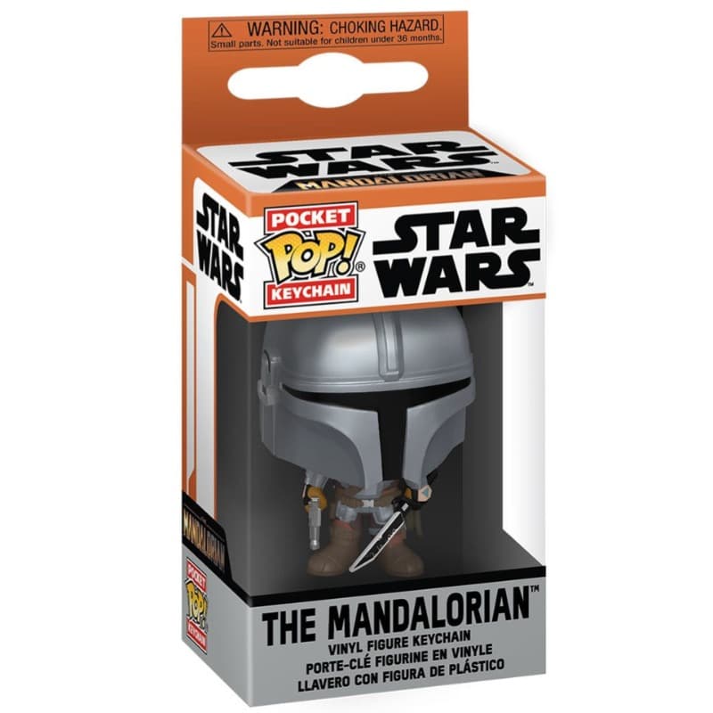 Funko Pop Keychain Star Wars Mandalorian thumbnail 2
