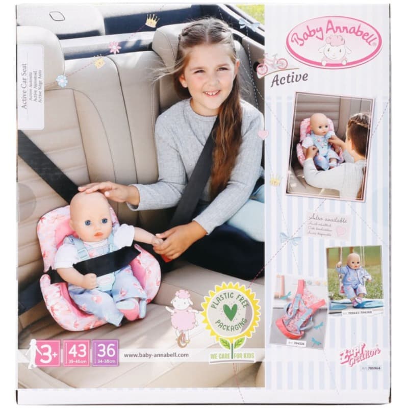 Baby Annabell Doll Active Car Seat thumbnail 4