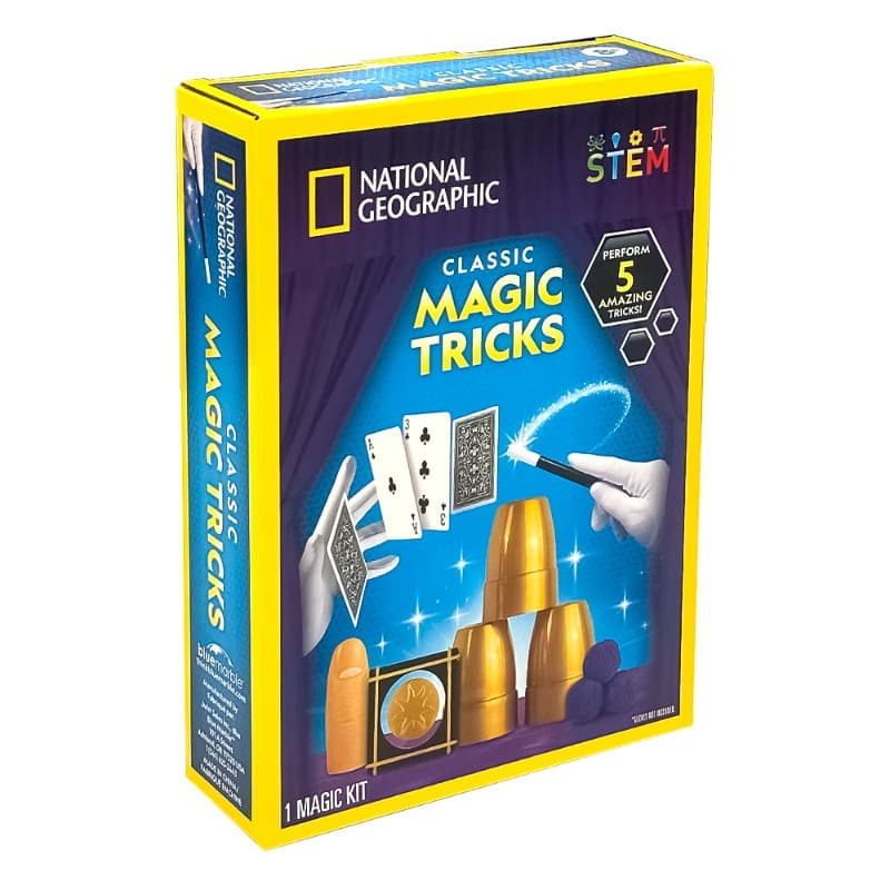 National Geographic Magic Kit 5 Magic Tricks