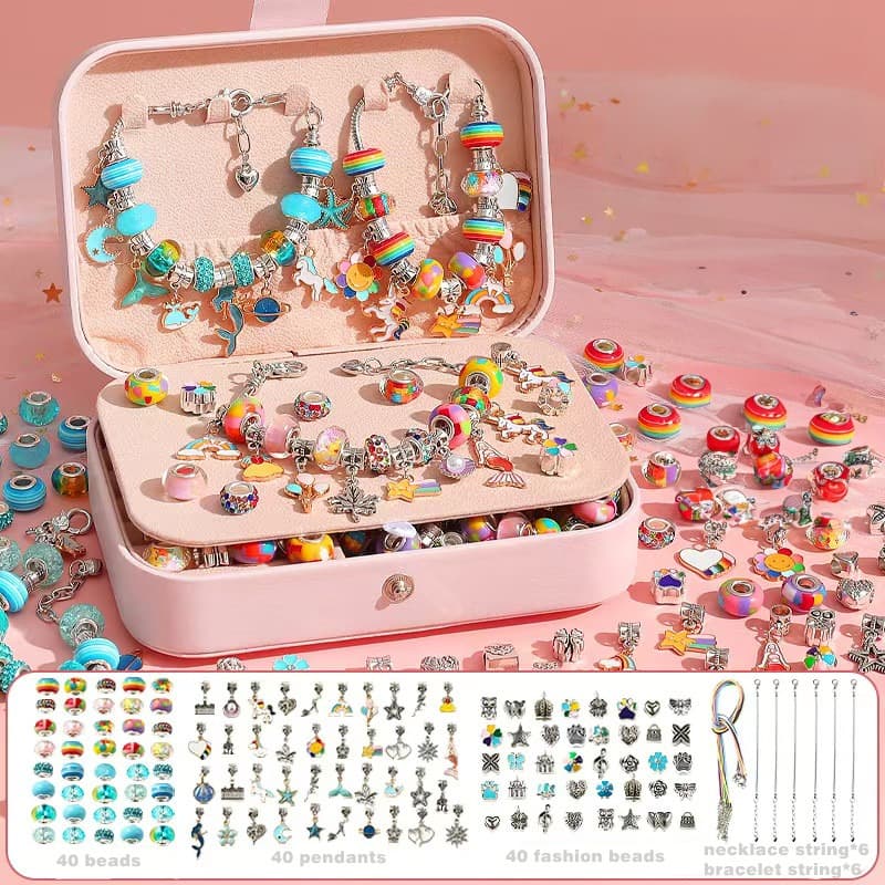 Dream Princess Jewelry Box 2 DIY Creative Beads 120 Pcs thumbnail 2