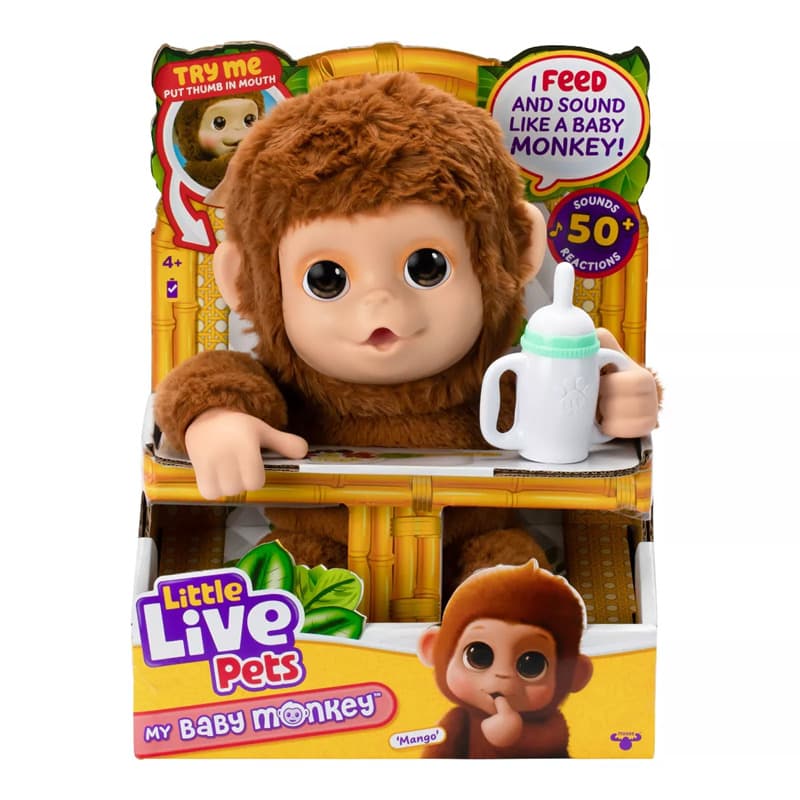 Little Live Pets My Baby Monkey Mango