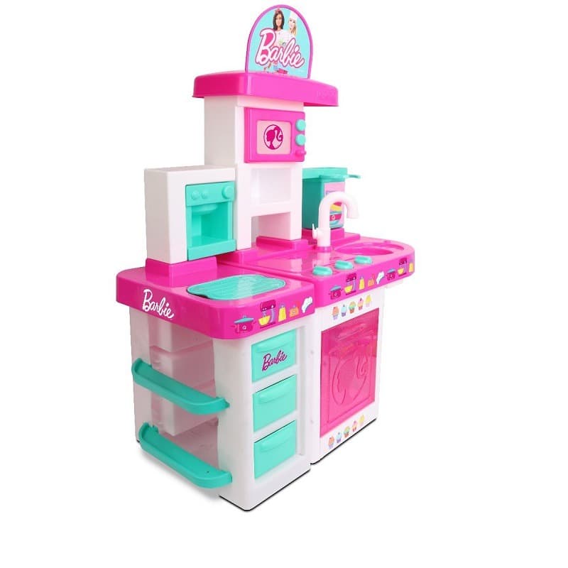 Barbie Large Kitchen With Light And Sound thumbnail 4