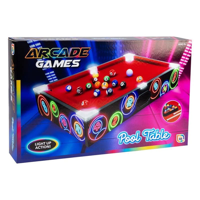 Games Hub Led Pool Table
