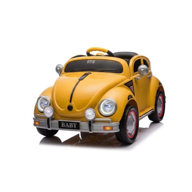 Volkswagen Beetle Kids Electric Ride-On Car 12V Battery