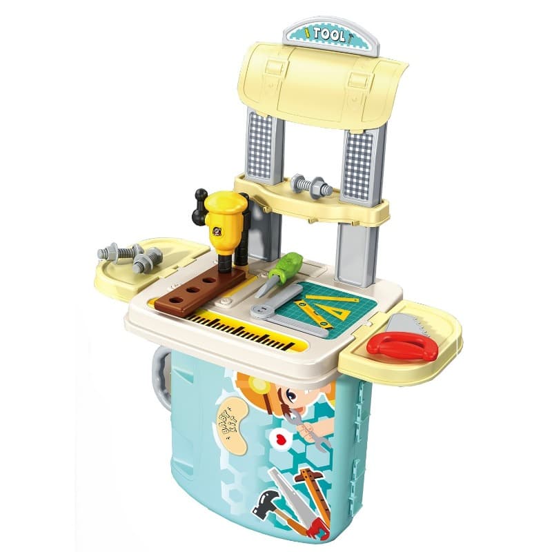 YOU JIA XIN Kids Repair Tool Backpack Playset thumbnail 3