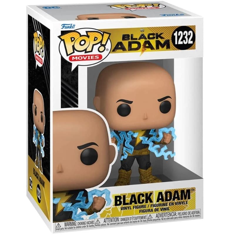 Funko Pop DC Black Adam with Lightning