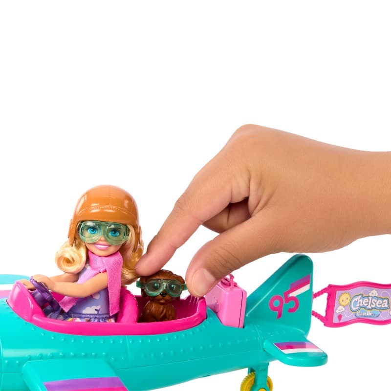 Barbie Chelsea Doll with Her Plane and 7 Accessories thumbnail 5