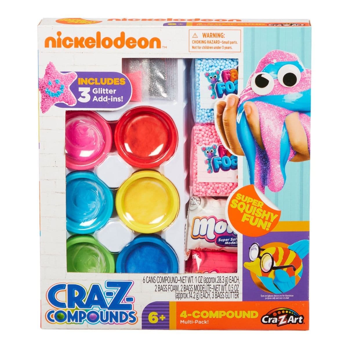 Cra-Z-Art Nickelodeon 4 Compounds Multi Pack