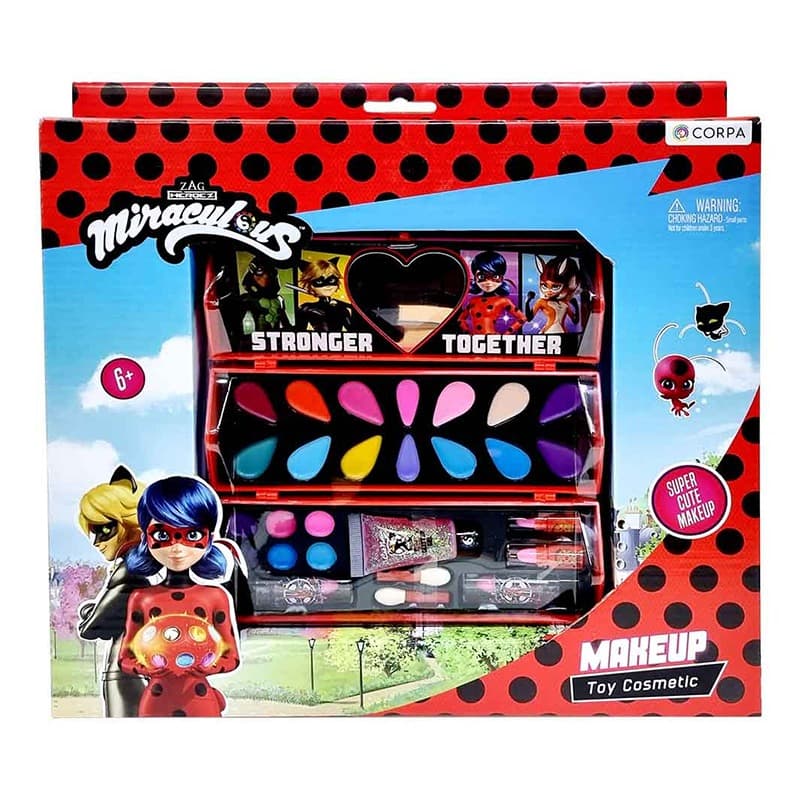 Miraculous Three Decks Big Cosmetic Case