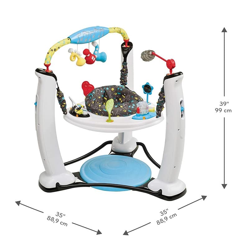 Evenflo ExerSaucer Jam Session Jumping Activity Center thumbnail 2