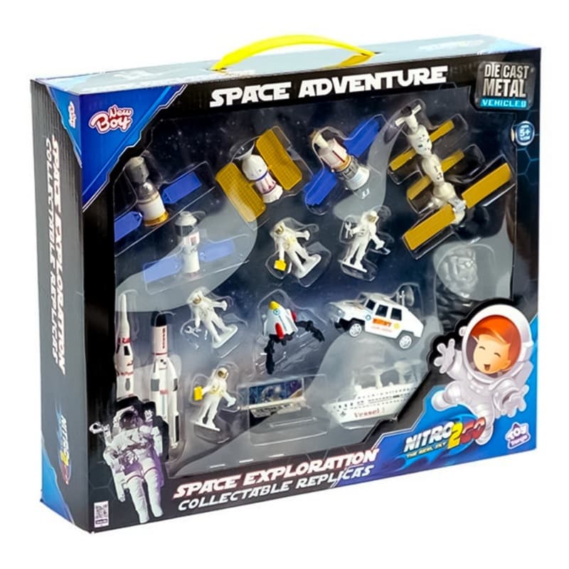 New Boy Die-Cast Metal Space Adventure - 17pcs