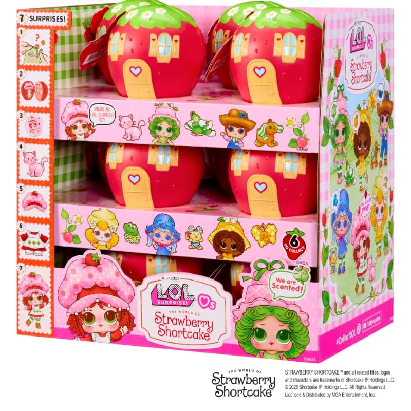 LOL Surprise Loves Strawberry Shortcake Tots Assorted thumbnail 2