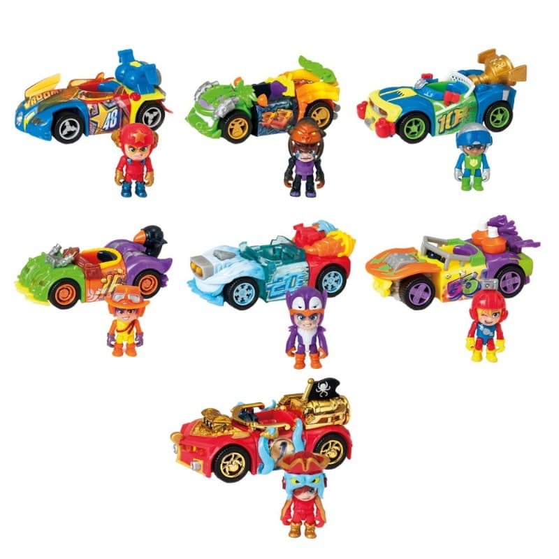 T Racers TR2 Series Collectible Mix And Match Toy Car thumbnail 2